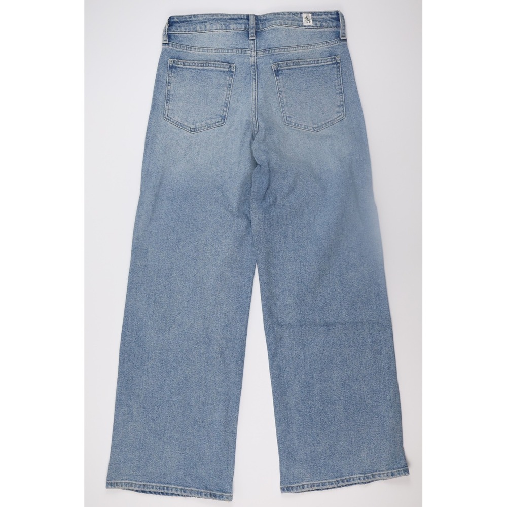 Altar'd State Jeans Wide Leg 10 Blue Denim Casual - Picture 2 of 8